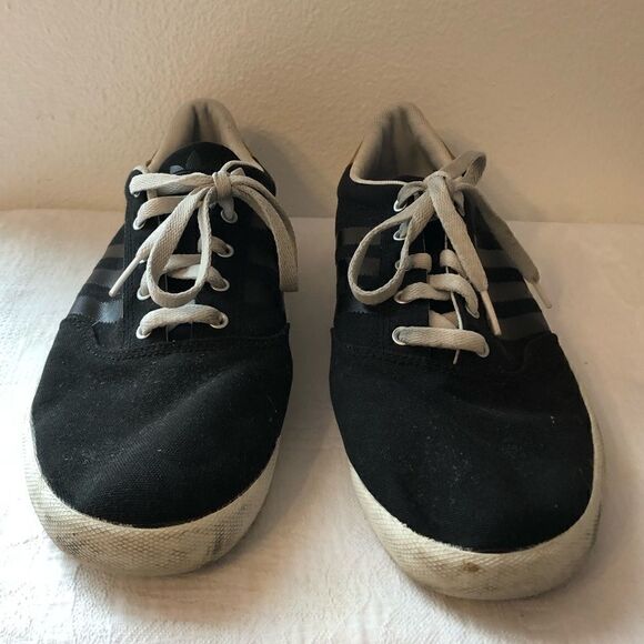 ADIDAS ORIGINALS Suede Black Sneakers Size 13 Men's - Picture 3 of 13